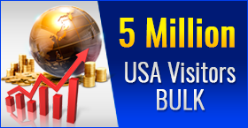 Sale of the WEEK- 50 million Bulk USA Hits -$5.33 - Click Image to Close