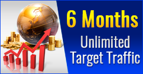 SALE! 6 MONTHS UNLIMITED TARGET TRAFFIC